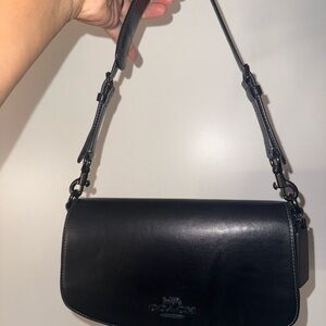 Coach Andrea Shoulder Bag In Black *EUC
